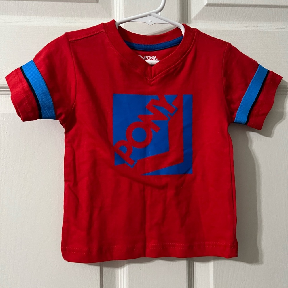 PONY Red and Blue Kids T-Shirt - 18 months
